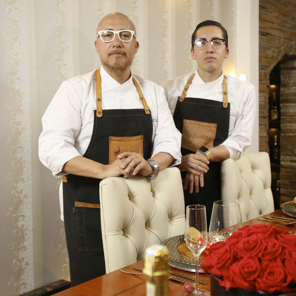 Carlos Gallardo y Juan Sebastian Gallardo